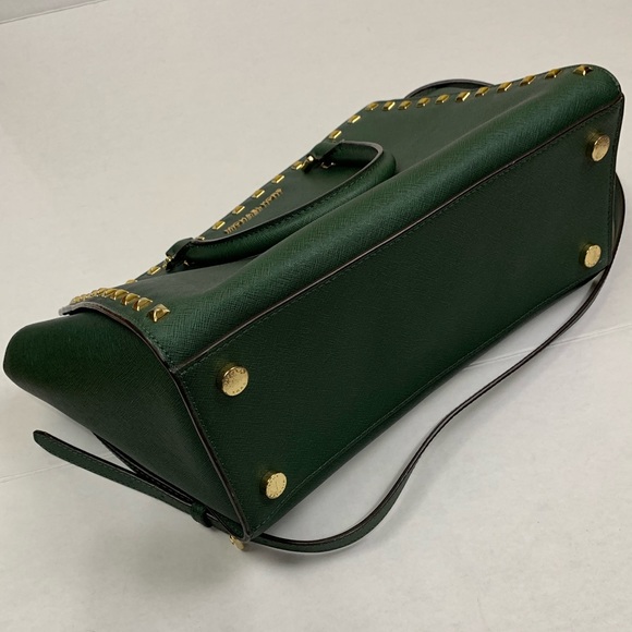 Michael Kors Selma studded Green Crossbody bag - Picture 6 of 6